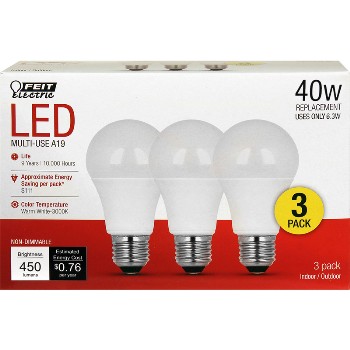 LED Bulbs, Non Dimmable ~ 450 Lumens