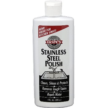 Stainless Steel Polish,  Hope's Brand ~ 8 oz