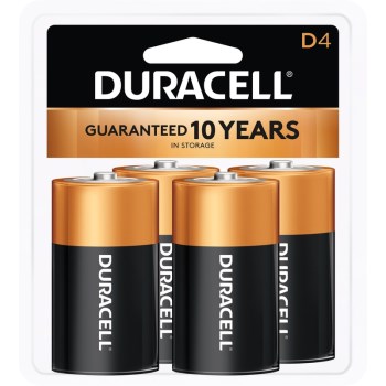 Cell Battery, 4 pack, D 