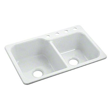 Sterling Vikrell SC3322DBG-0 Wh 33x22 Kit Sink Best Price