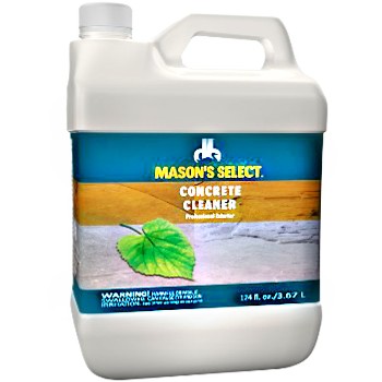 Mason's Select Concrete Cleaner ~ One Gallon Concentrate