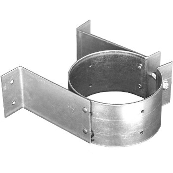Pellet or Tee Support Bracket for 4" Pipe 