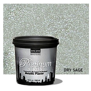 Platinum Series Metallic Plaster,  Dry Sage ~ Quart