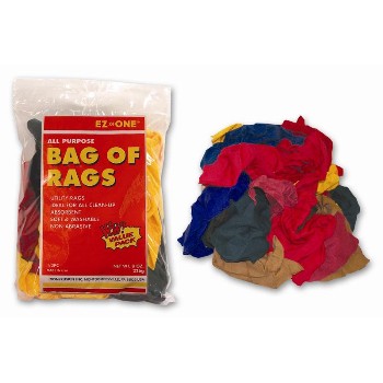 1/2# Color Bag Of Rags