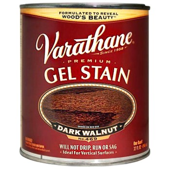 Varathane Gel Stain, Dark Walnut ~ Quart