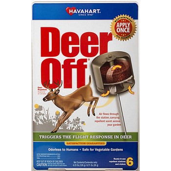 Havahart Waterproof Deer-Off Deer Repellent Stations