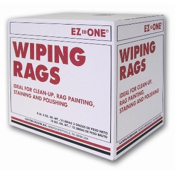 Nation Ruskin  Inc. 42WWF10 10# White Wiping Rags Best Price