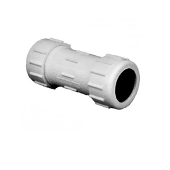 PVC Compression Coupling ~ 2"