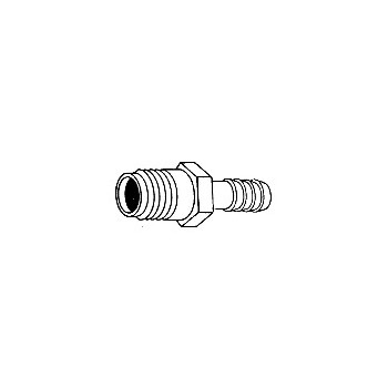 Male Adapter, 1/4 x 1/4 inch