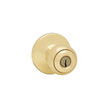 Polo Entry Lock with SmartKey ~ Polished Brass