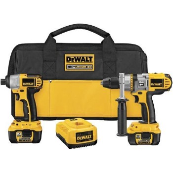 DEWALT DCK275L 18V Cordless XRP Li-Ion 2-Tool Combo Kit