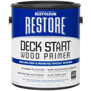 Restore Deck Start Wood Primer, Clear ~ Gallon