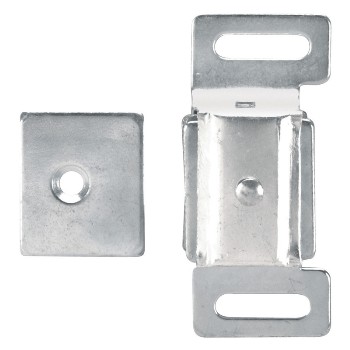 Chrome Double Magnet Cabinet Catch