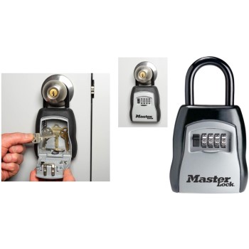 Portable Lock Box Key Storage Security  Safe