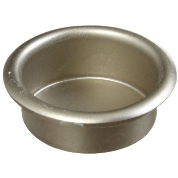 Cup Pull, Satin Nickel 3/4 inch