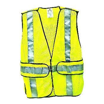 Safety Vest, Fluorescent Yelllow ~ Class 2