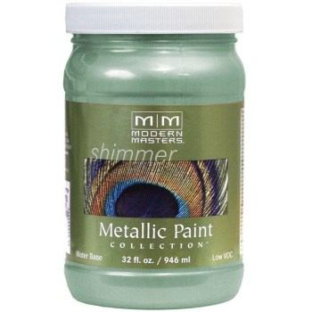 Metallic Paint, Teal 32 Ounce