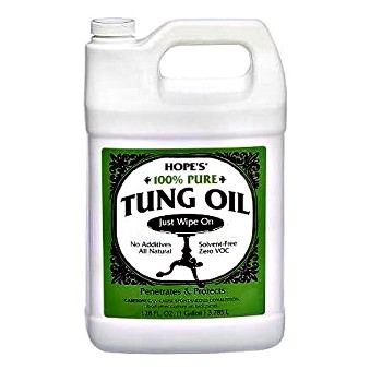 Tung Oil, 100% Pure  ~  One Gallon