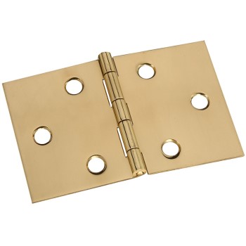 Solid Brass/Pb Dsk Hinge, Visual Pack 1805 2 x 3 - 1/16 inches