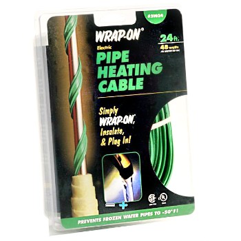 Pipe Heating Cable, 24 Feet