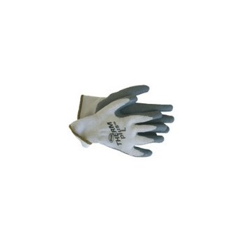Knit Gloves - Fleece Lined - Latex Palm - Extra Large