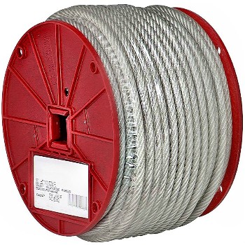 Vinyl Coated Cable ~ 3/16" x 250 Ft