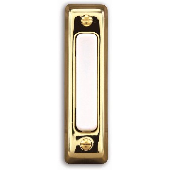Doorbell Button, .75" W x 2.75" H