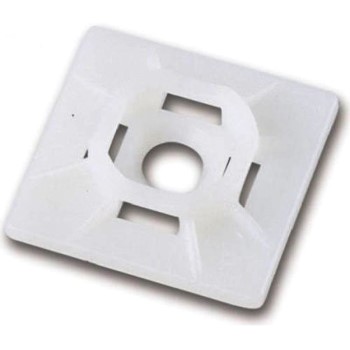 Cable Tie Mounting Bases ~ 1" x 1" 