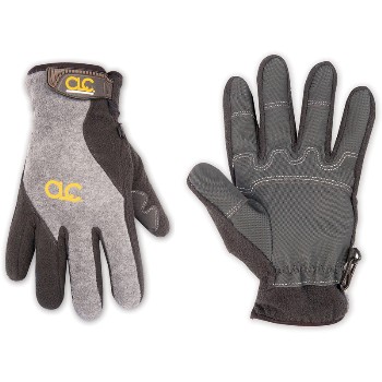 Xl Gr/Blk Fleece Glove