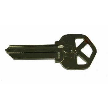 KW1 Blank Key, Nickel Plated Finish - Pack of 250 
