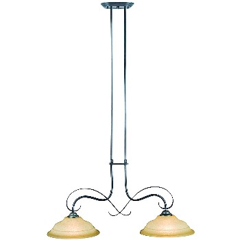 Palermo Series Design 2-Light Kitchen/Bar Pendulum Fixture  ~ Classic Bronze