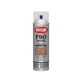 PRO Water-Based Marking Paint, Chalk Line Clear,  15 oz Spray Cans 