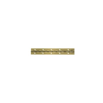 Bright Brass Continuous Hinge, 1-1/2 x 30"