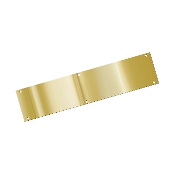 Push Plate, Solid Brass ~ 3.5" x 15"