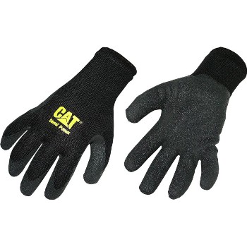 Poly Cttn Blk Glove