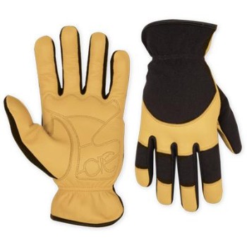 Goatskin Gloves, Hybrid Large