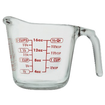 Measuring Cup, Glass ~ 16 ounce