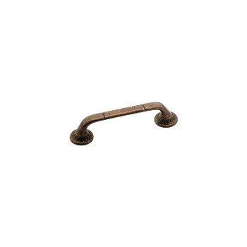 Pull - Ambrosia Eurostone Rustic Bronze Finish - 3 inch