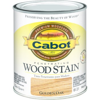 Penetrating Interior Wood Stain, Golden Oak ~ Quart