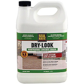 Dry-Look Penetrating Concrete Sealer, Clear ~ Gallon