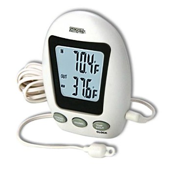 Thermometer ~ Digital Dual-View, Indoor/Outdoor