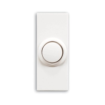 Wireless Push Button Door Bell - White