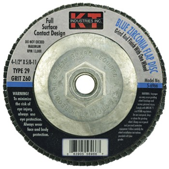 4.5 60g Blue Flap Disc