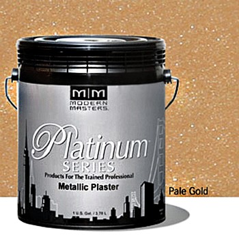 Metallic Plaster,  Pale Gold  ~  Gallon