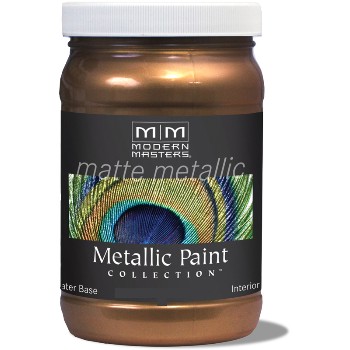 Matte Metallic Paint ~ Statuary Bronze, 6 oz