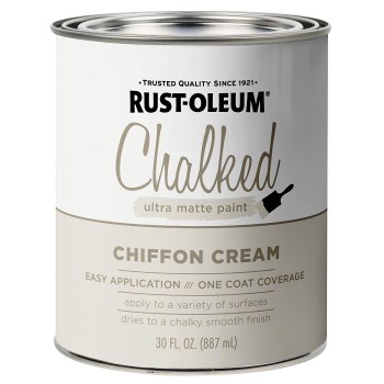 Chalked Ultra Matte Paint, Chiffon Cream ~ 30 oz