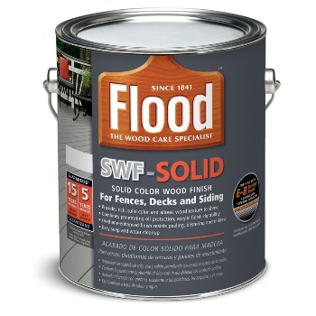 The Flood Co/Akzo Nobel Coating 14215 Solid Color Deck and Siding Finish  Deep Base 1 Gal Best Price