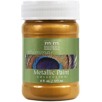 Metallic Paint, Tequila Gold 6 Ounce