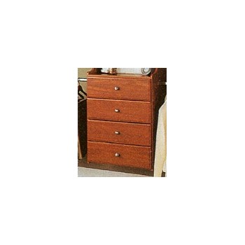 Bathroom Drawers on Track Rd2512 C Deluxe Drawer 12 Inch Cherry Closet Bath Organization