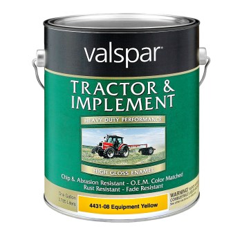 Tractor & Implement Paint,  Equipment Yellow ~ Gallon